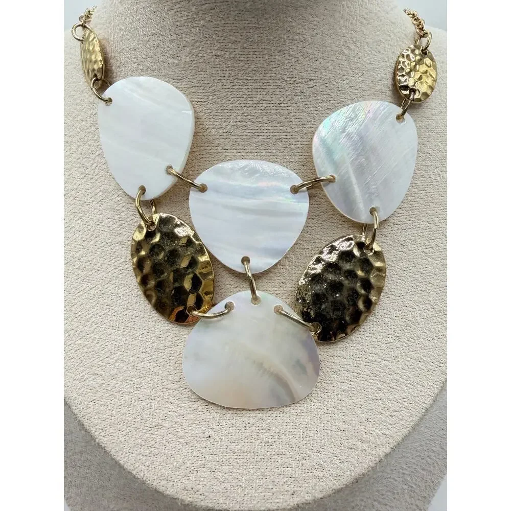 Gold Statement Necklace Set – 2 Pc Mixed Designs